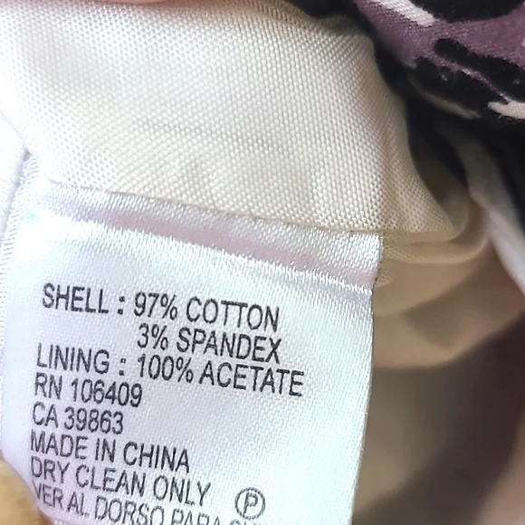 Alex Marie Black & Tan, Black & Purple Animal Print Sleeveless Dress, Size 14 - Picture 9 of 9